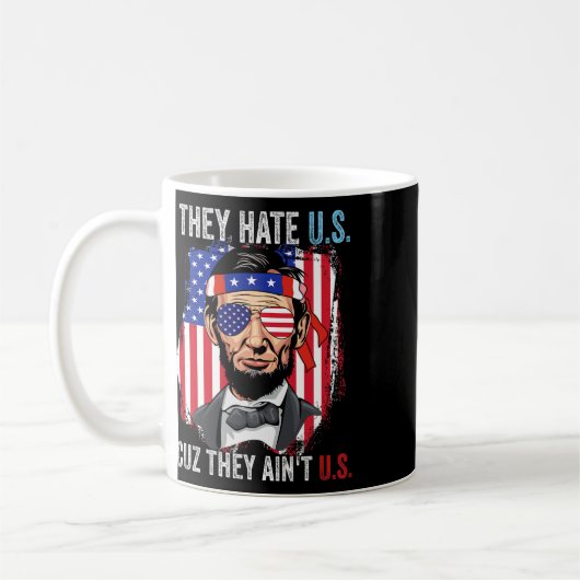 Mug Ils Nous Détestent Parce Qu'ils Ne Sont Pas Nous D (Gauche)