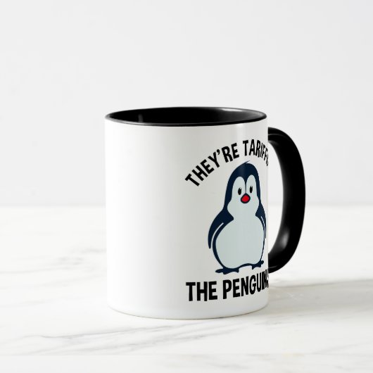 Mug Ils sont en train de dévorer les pingouins ! ! (Devant droit)