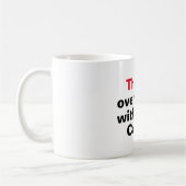 Mug Ils sont là-bas avec du leur café (Gauche)