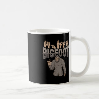 Mug ILY Bigfoot ASL Gesture mains sourdes Perte auditi