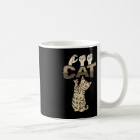 ILY Cat ASL Geste main sourde perte d'audition