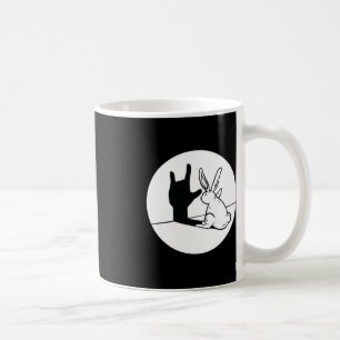 Mug ILY Rabbit ASL Geste MAIN Sourde Perte d'audition