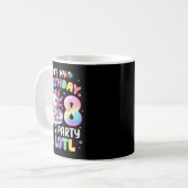 Mug I'm 8th Birthday Girl Cute Axolotl 8 Year Old Bday (Devant gauche)