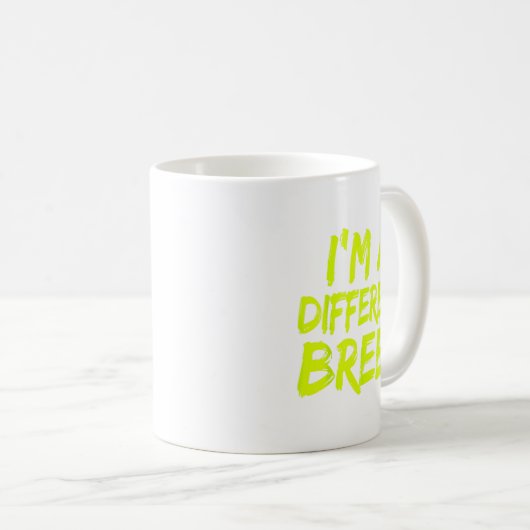Mug I'm A Different Breed _ Ec Motivational Work Out  (Devant droit)