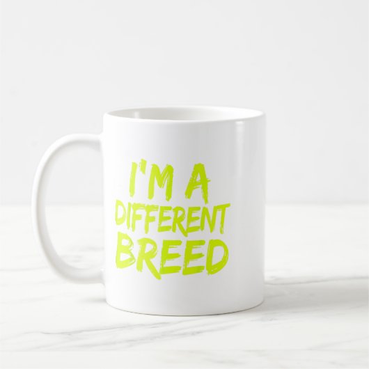 Mug I'm A Different Breed _ Ec Motivational Work Out  (Gauche)