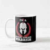 Mug Im A Heart Disease Warrior Survivor Cardiac Health (Gauche)