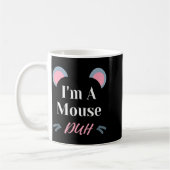 Mug I'm A Mouse Duh Easy Halloween Costume Funny  (Gauche)