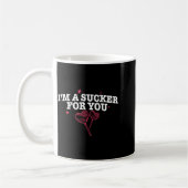 Mug I'm A Sucker For You Funny Valentine's Quote Coupl (Gauche)