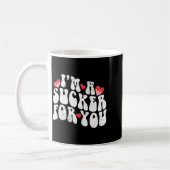 Mug Im A Sucker For You Valentines Day Pun Couple Matc (Gauche)