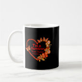Mug I'm A Survivor Heart Disease Awareness Red Butterf (Gauche)