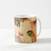 Mug I'm All Ears : Calico Cat Portrait (Devant droit)
