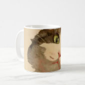Mug I'm All Ears : Calico Cat Portrait (Devant gauche)