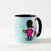 Mug i'M AN ARTIST... (Devant droit)