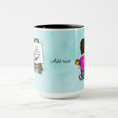 Mug i'M AN ARTIST...TEMPLATE, personalize, (Centre)
