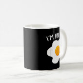 Mug I'm An Egg Costume Funny Halloween Present Fried E (Devant droit)