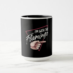 Mug Im Avec Flamant rose Costume Couple Halloween Corr