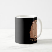 Mug Im Avec Phil Ground Hog Punxsutawney Drôle Cadeau (Devant droit)
