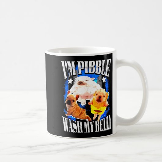 Mug Im Bble Wash My Belly Frenchie Bulldog (Droite)