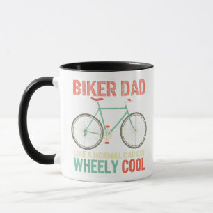 Mug I'm Biker Papa Fathers Day Wheely Cooler bicycle B