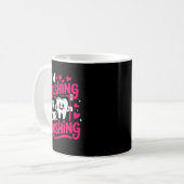 Mug Im Crushing On Your Brushing Funny Dental Valentin (Devant gauche)