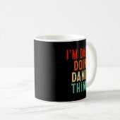 Mug I'm Daniel Doing Daniel Things Funny Christmas Ide (Devant droit)