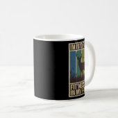 Mug Im Dans Fitness Fit Ness Deer Freezer Hommes Femme (Devant droit)