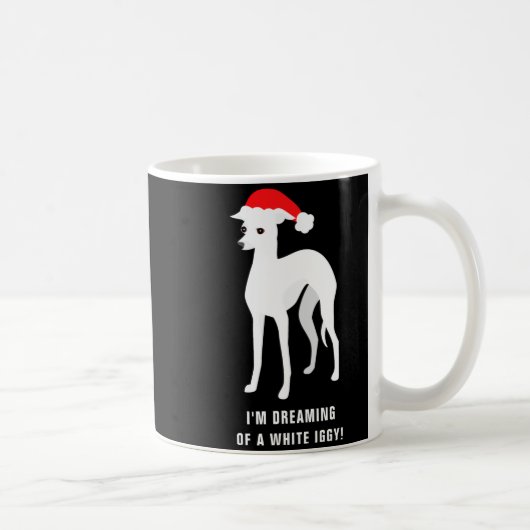 Mug Im Dreaming Of A White Iggy Christmas  (Droite)