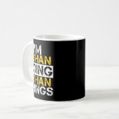 Mug I'm Ethan Doing Ethan Things Name Ethan (Devant gauche)