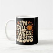 Mug I'm Fall-o-ween Jesus Halloween Christian Groovy P (Gauche)