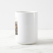 Mug I'm Fine Frog This Is Fine Meme Art (Centre)