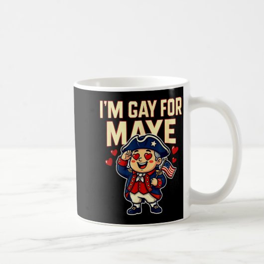 Mug I'm Gay For Maye Funny Hearts  (Droite)