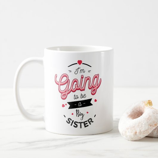 Mug I'm going to be a big sister (Avec donut)