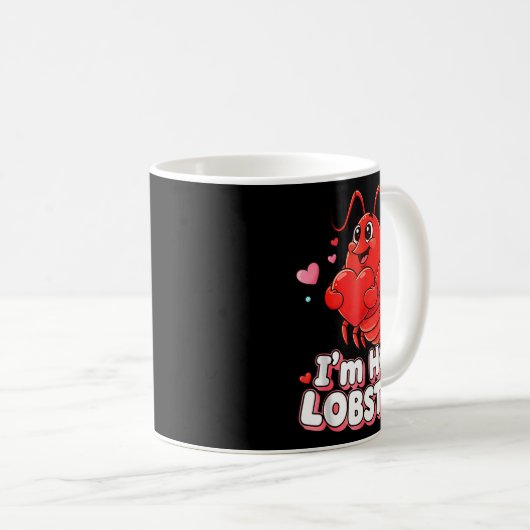 Mug I'm Her Lobster Matching Couple Valentine's Day Wo (Devant droit)