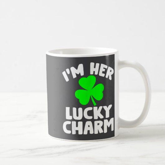 Mug I'm Her Lucky Charm Funny Couples St Patrick's Day (Droite)