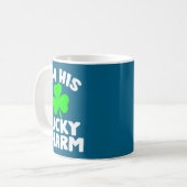 Mug I'm His Lucky Charm Funny Couples St Patrick's Day (Devant gauche)