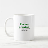 Mug Im Im de argumentation expliquant simplement (Gauche)