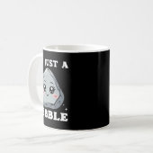Mug I'm Just A Pebble Cute Kawaii Rock Funny Pun  (Devant gauche)