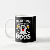 Mug I'm Just Here For The Boos Funny Halloween Ghost M (Gauche)