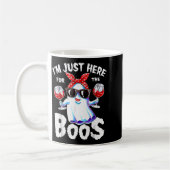 Mug I'm Just Here For The Boos Halloween Women Ghost C (Gauche)