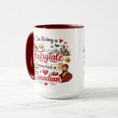 Mug I'm Living a Fairytale I Married a Canadian (Devant gauche)