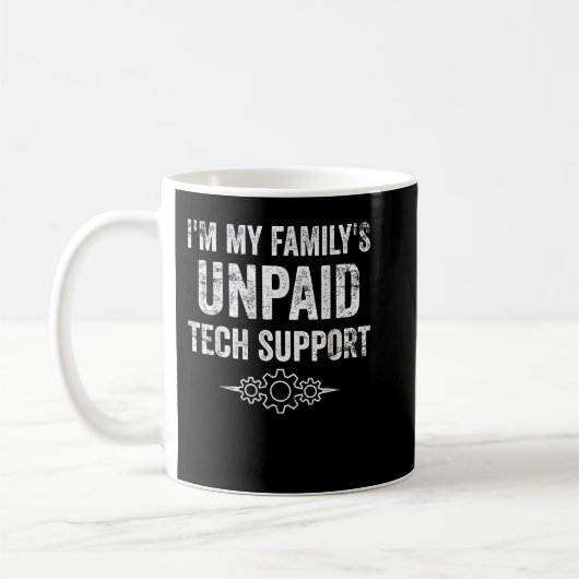 Mug Im Mes Familles Support Technique Non Payé Logicie (Gauche)