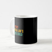 Mug Im My Mother In Laws Favorite Child Funny Parent (Devant gauche)