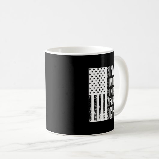 Mug I'm My Mother In Law's Favorite Child Sarcastic Co (Devant droit)