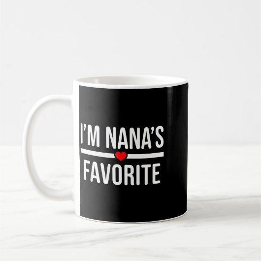 Mug I'm Nana's Favorite  (Gauche)