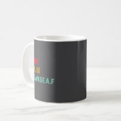 Mug I'm Nice Because I'm Savage Af Funny Quote (Devant gauche)