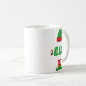 Mug I'm Not An Elf I'm Just Short Funny Christmas Men  (Devant droit)