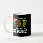 Mug I'm Not An Elf Im Just Short Funny Men Women Chris (Gauche)