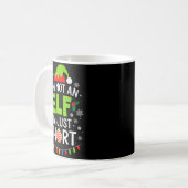 Mug Im Not An Elf Just Short Funny Christmas Xmas Men (Devant gauche)