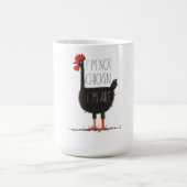 Mug I'm Not Chicken, I'm Art - Quirky Retro T Shirt (Centre)