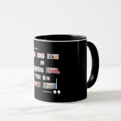Mug "I'm not like a regular Dad, I'm a cool Dad"Funny  (Devant droit)